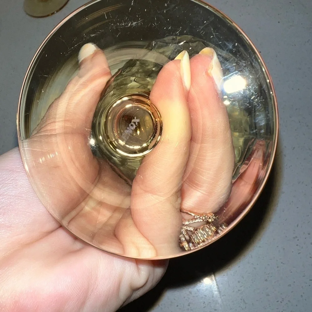 Lenox Vintage Handblown Lead Crystal Glasses, Set Of 4